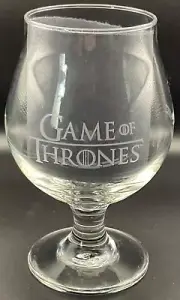 Ommegang Brewery HBO Game of Thrones Stemmed Snifter Glass - Beer or Brandy GOT