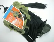 NWT NEW Halloween Costume Light-up Skeleton Youth L (10-12) NO MASK
