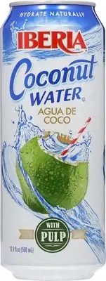 Iberia Coconut Water with Pulp 16.9 oz (Pack of 24)