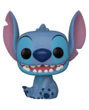 Pop! Funko 10cm Figure Lilo & Stitch Stitch Smiling Seated #1045 Collectable 3+