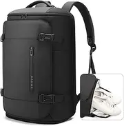 BANGE 40L Travel Backpack with Shoe Compartment