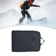 Ski Boot Bag Ski Boot Storage Bag Snowshoe Bag Black Lightweight Ski Accessory