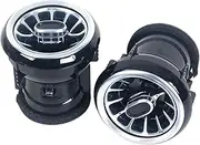 Car 4PCS LED Front Dashboard AC Air Condition Vent Compatible For A3 2013-2020 Outlet Turbo Interior Trim