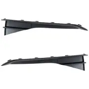 Bumper Face Bar Trims Molding Step Pads Set of 2 Front Driver & Passenger Pair (for: Audi)