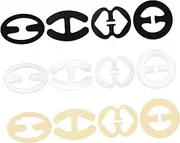 [BESTYASH] 12pcs Bra Strap Clips Bra Strap Clip Holder Racerback Bra Clip Non-slip Bra Strap Holder