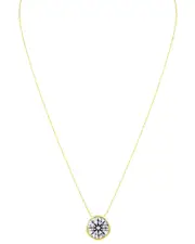 14K 5.00 ct. tw. Lab-Grown Diamond Solitaire Pendant