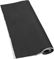Breathable Mesh Fabric 79" Length x 60" Width Foam Backed for Car Truck RV SUV Interior Trim Protect Aging Broken Faded DIY Repair Replacement Black Stylish Design