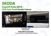 Skoda Superb B6 2008-2014 2nd Gen Columbus Audio Reversing Camera module kit