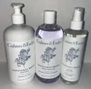Crabtree & Evelyn Nantucket Briar Lot Of Lotion Shower Gel Soothing Body Mist