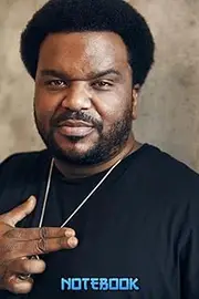 Notebook : Craig Robinson Notebook Journal Gift Book for Writing, Thankgiving Notebook Gift Idea , for Fans #489