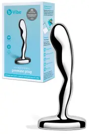 B-Vibe 4.5" Stainless Steel Prostate Plug