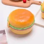 Tableware Set Burger Fork Bento Lunchbox Lunch Box Food Container Double Tier