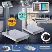 150kg / 300kg Commercial Electronic Digital Scales Shop Platform Kitchen Scales