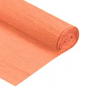 2pcs Crepe Paper Rolls DIY Decorations 7.5ft Long 20 Inch Wide, Orange Red