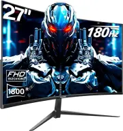 Gawfolk 27" Curved Gaming Monitor 165Hz, 144Hz PC Monitor 1ms Full HD 1080P, ...