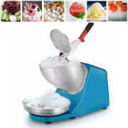 Commercial Ice Shaver 300W Electric Snow Cone Crusher Maker Machine 220V