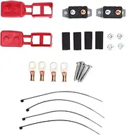 50A 12V-24V Automatic Reset Circuit Breaker, Insulated Automotive Replacement Parts with Protective Cover for Battery Chargers, Trucks, Buses, Electric Cars, Car Engines and More