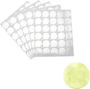 [Healeved] 10 Sheets Extension Glue Gaskes Adhesive Glue Gaske Stickers Glue Gaskets for Eyelash Women Eyelash Glue Gaskes