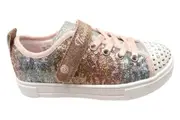 Skechers Kids S Lights Twinkle Sparks Sequin Flash Light Up Shoes