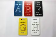 100 PCs Custom Engraved Luggage Backpack Laptop two sided Tags Five Colors