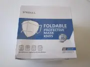 WWDOLL KN95 Masks 5-Layer Breathable Mask Elastic Earloop & Nose Bridge Clip 50
