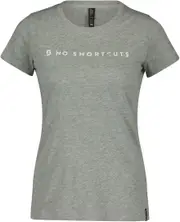 Scott No Shortcuts, t-shirt women , color: Light Grey/White , size: L