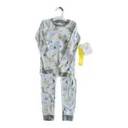 Burt's Bees Toddlers Snug Fit Pajama Set, Polar Bear Snowball, Choose Size 4T/5T