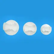 3Pcs/Set 3D Bowknot Shape DIY Fondant Plunger Cutter Cookie Stamp