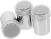 Stainless Steel Powder Sprinkler Set Colander Spice Shaker Strainer Receiver Cup for Baking Dusting