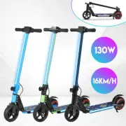 Kids Electric Scooter 130W Motor 16KM/H 8KM Range Travel E Scooter For Teens