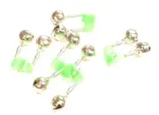 5 Pcs Fishing Rod Alarm Loud Dual Alert Bells Clip on