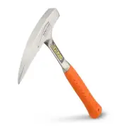ESTWING Rock Pick - 22 Oz Geology Hammer with Pointed Tip & Shock Reduction G...