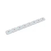 Carinya 20 x 200 x 2mm Galvanised Flat Plate Make-A-Bracket