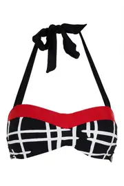 B/C Cup Bandeaux Top--AQU-A1012PL