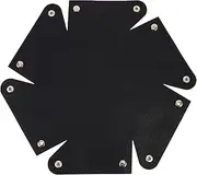 HONITANO Foldable PU Dice Storage Tray Stylish Desktop Dice Holder for Table Games Elegant and Easy to Bedroom Game Decor