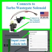 fits Audi Volvo VW 2.0T Turbo Wastegate Boost Control Solenoid Connector Plug (for: Volvo)