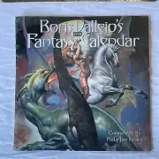 1998 Boris Vallejo's Fantasy Calendar - Sealed New