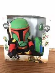 NEW - Star Wars: Book of Boba Fett - Voice Cloner Feature Rocket Launcher Plush