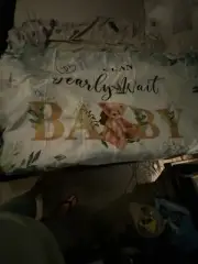 we can barely wait baby banner NEW