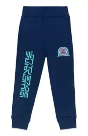 $90 - BILLIONAIRE BOYS CLUB BB Future Spaceman Sweatpants Blue Kids 7/8