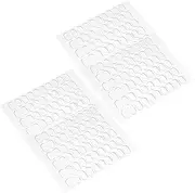 GRIRIW 240 Pack Strong Double Sided Adhesive Dots Non-damaging Light Weight Circle Stickers for Decorations Invitations