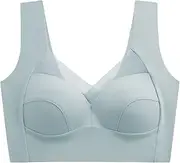[Generic] Low Support Sports Bras for Women Without Comfortable and Sexy Bra for Sports Sleep Breast Milk Cups for Bra