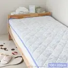Sirotan Bed Pad 39×78in Relaxing Life Pattern Single Sheet Pile Fabric F/S Japan