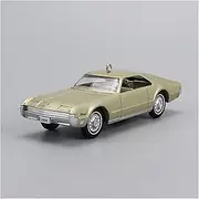 Scale Finished Model Car 1/43 for Oldsmobile Toronado 1966 Diecast Alloy Classic Car Model Simulation Vehicle Collectible Souvenir Miniature Replica Car