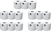 15 Rolls Brother Compatible DK 22205 62mm x 30.48m Postage Shipping Address Labels (Continuous Roll) DK22205
