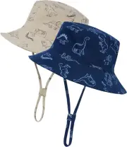 Baby Bucket Sun Hat Toddler Hats Summer Beach Hat UPF 50+ Sun Protection Bucket