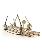 [UGEARS] Rails With Crossing 200 Piece Wooden 3D Puzzle Gift Set