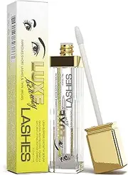 LUXE Beauty LASHES - Eyelash Growth Serum and Brow Booster - Improves Short Lashes & Thin Brows - Hypoallergenic - Advanced Revitalizing Formula w/Amplifying Peptide Complex 0.23 Ounce