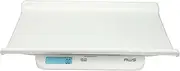 American Weigh Scales PW-44 Digital Infant/Toddler Scale 44 Pound Capacity with Batteries, White, 4.09 Pound