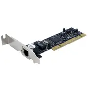 Star Tech 1 Port EEE 802.3 PCI 10/100Mbps RJ45 Ethernet Low Profile Network Card